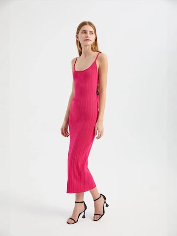 Hiccup Knitted dress in Pink