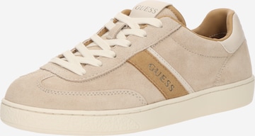 GUESS - Zapatillas deportivas bajas 'Nolinas' en beige: frente