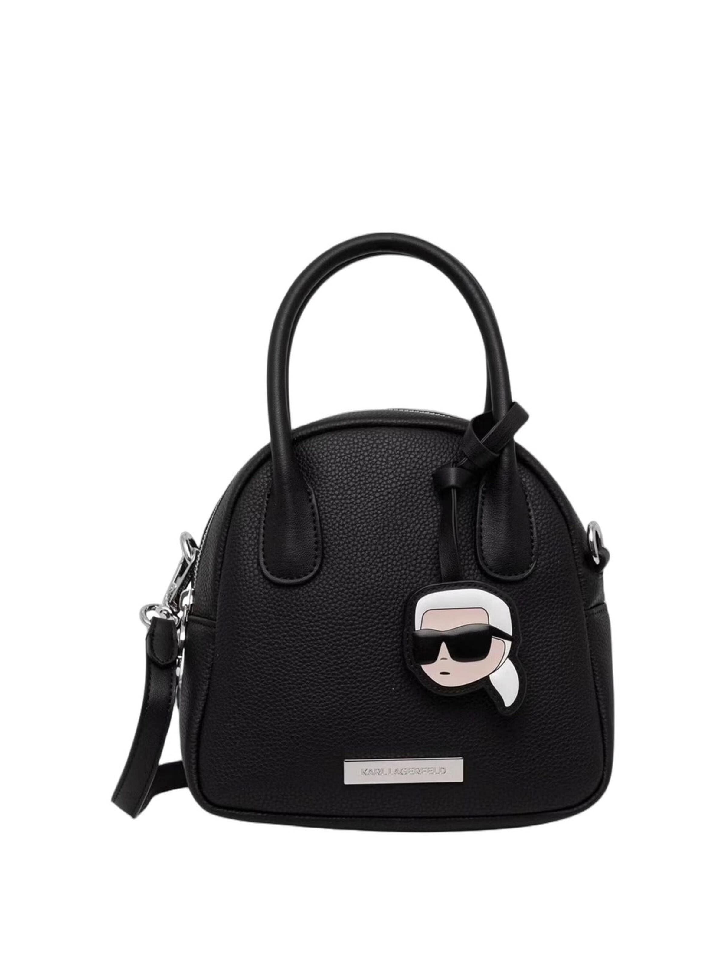 Karl Lagerfeld Käsilaukku 'Karl Lagerfeld Sac Bandoulière Ikon Noir' koossa One Size värissä musta, Tuotenäkymä