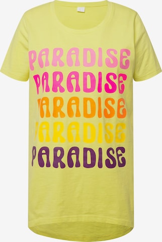 T-shirt Angel of Style en jaune : devant