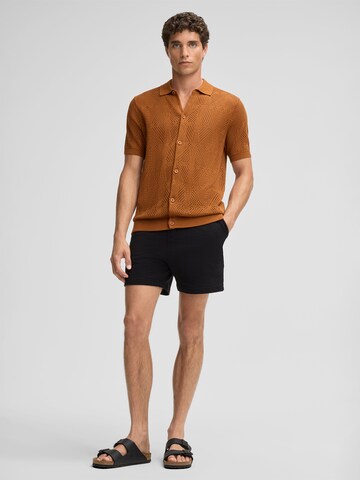 STRELLSON Regular fit Overhemd ' Adrian ' in Bruin