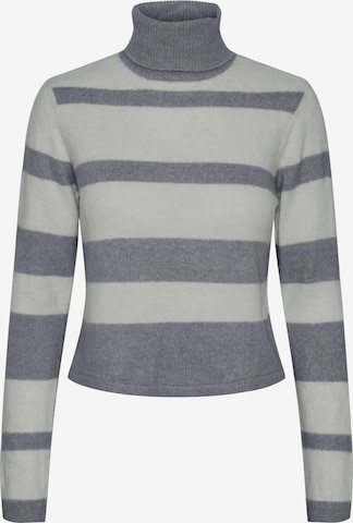 PIECES Sweater 'SESILJE' in Grey: front