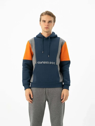 Sweat-shirt Arma en bleu : devant