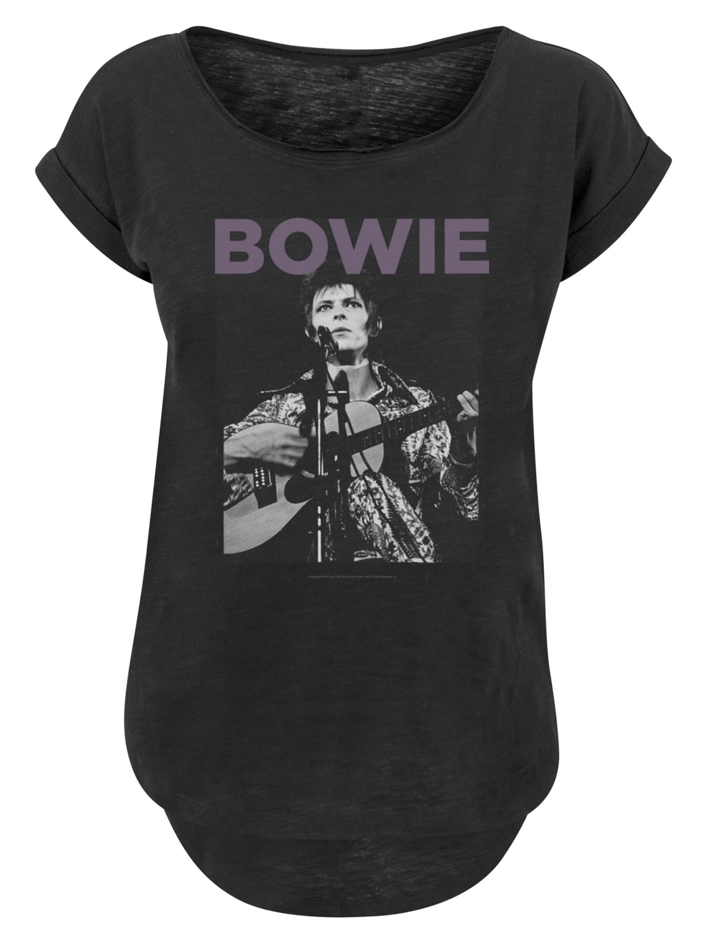 T-shirt F4NT4STIC en noir : devant