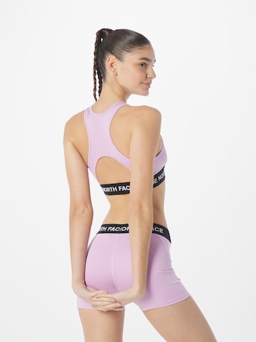 THE NORTH FACE Bustier Sport-BH in Lila