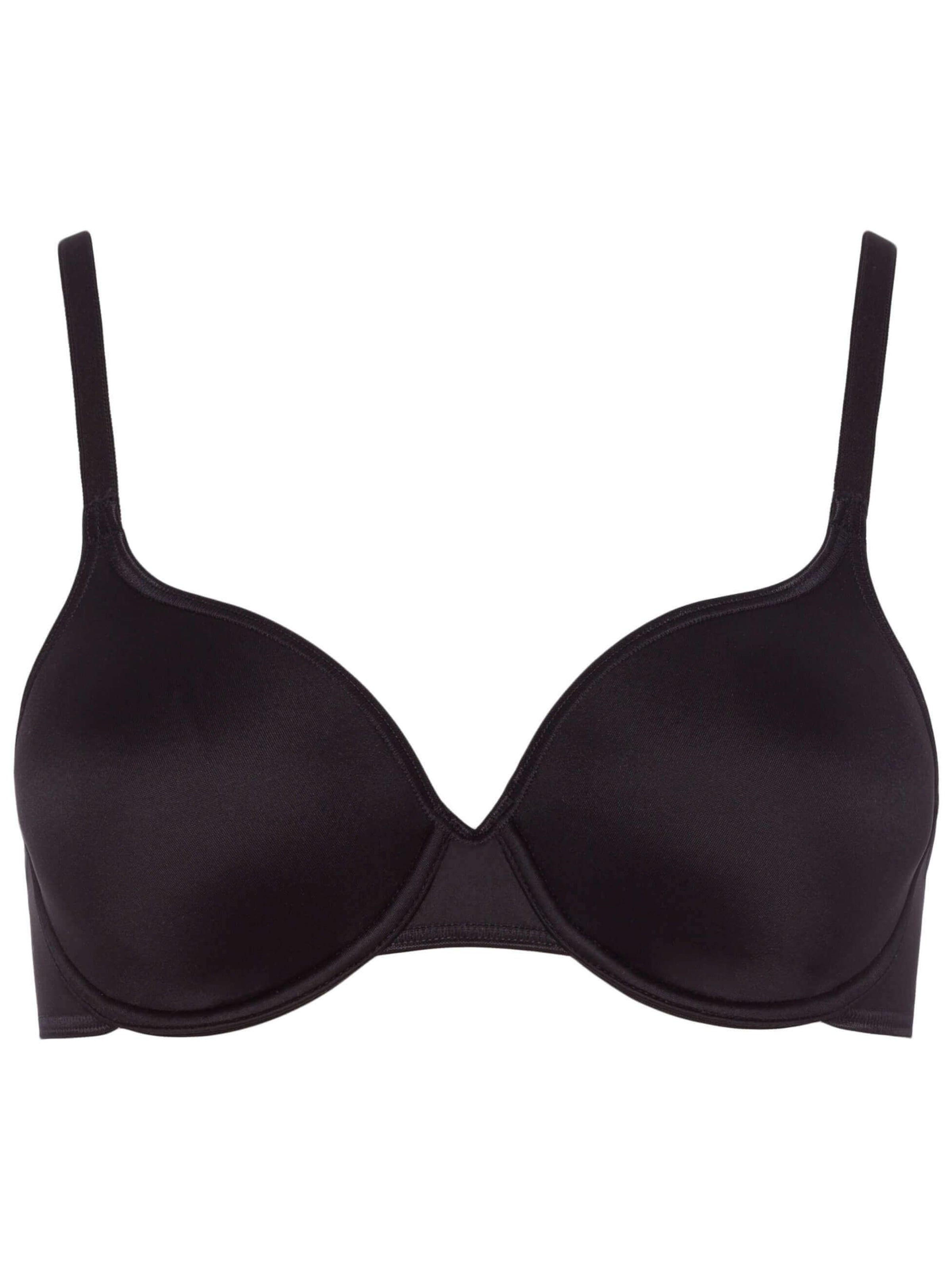 BeeDees T-shirt Bra 'T-Shirt BH Stepy Soft WHP' in Black: front