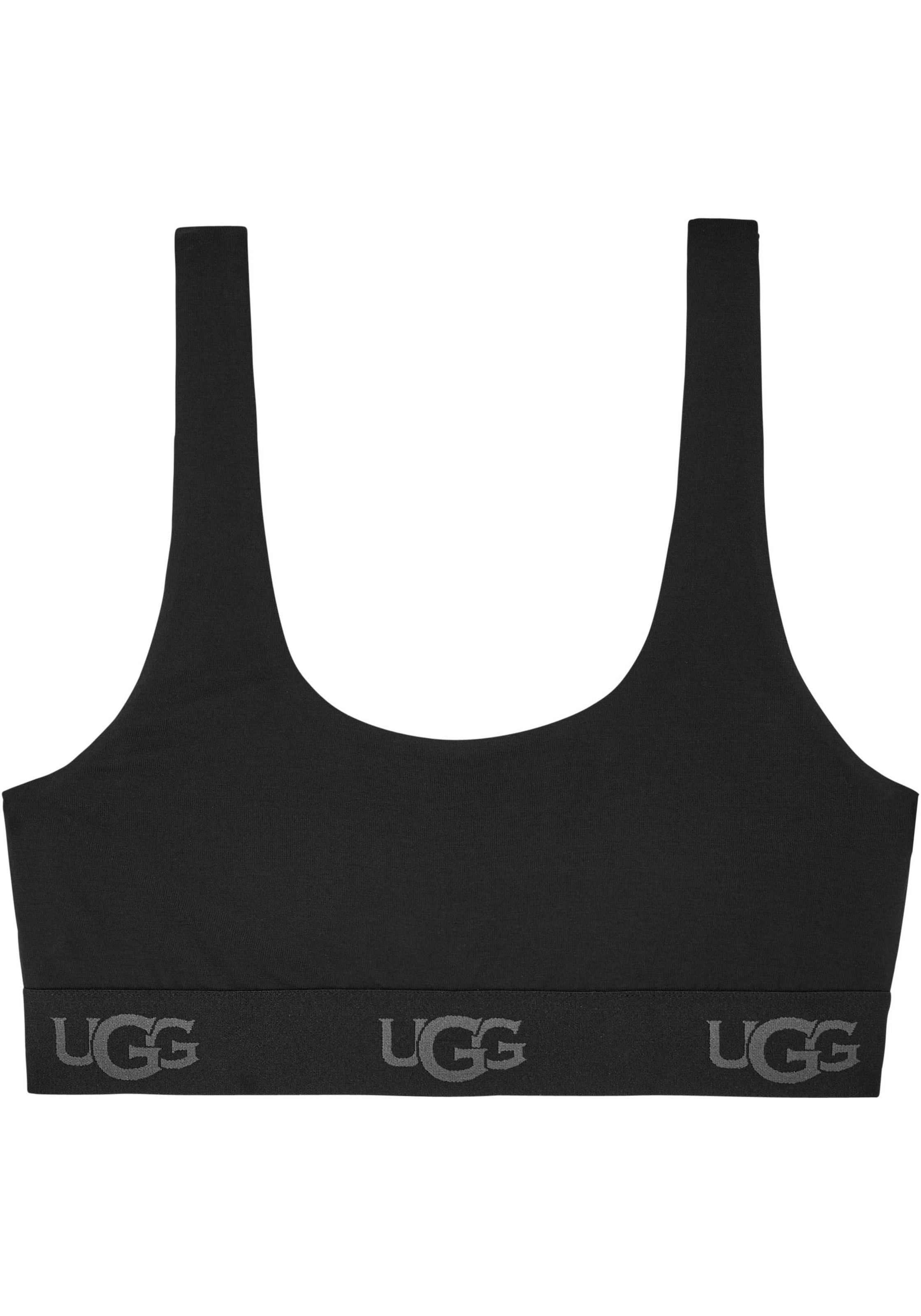 UGG Bustier BH in Schwarz: Vorderseite