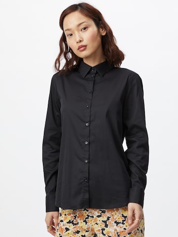 MOS MOSH Blouse in Black: front