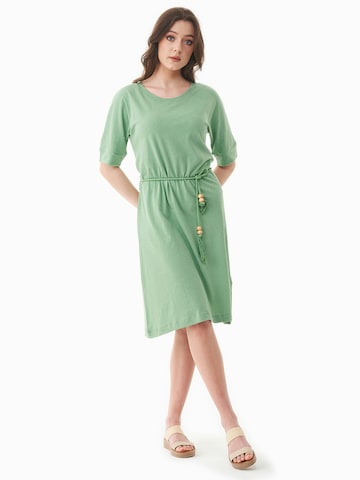 Organication Dress in Green: front