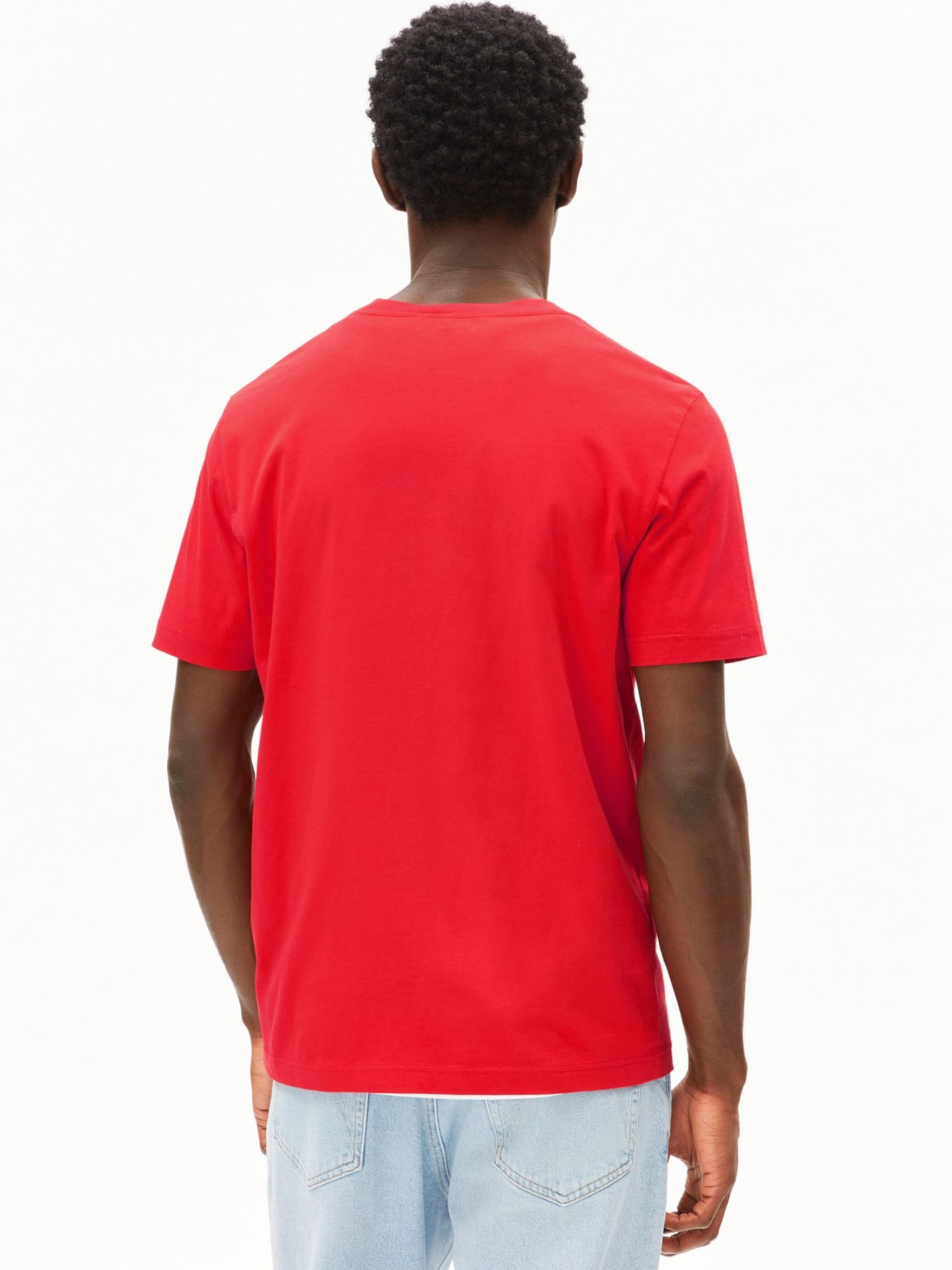 ARMEDANGELS T-Shirt in Rot: Vorderseite