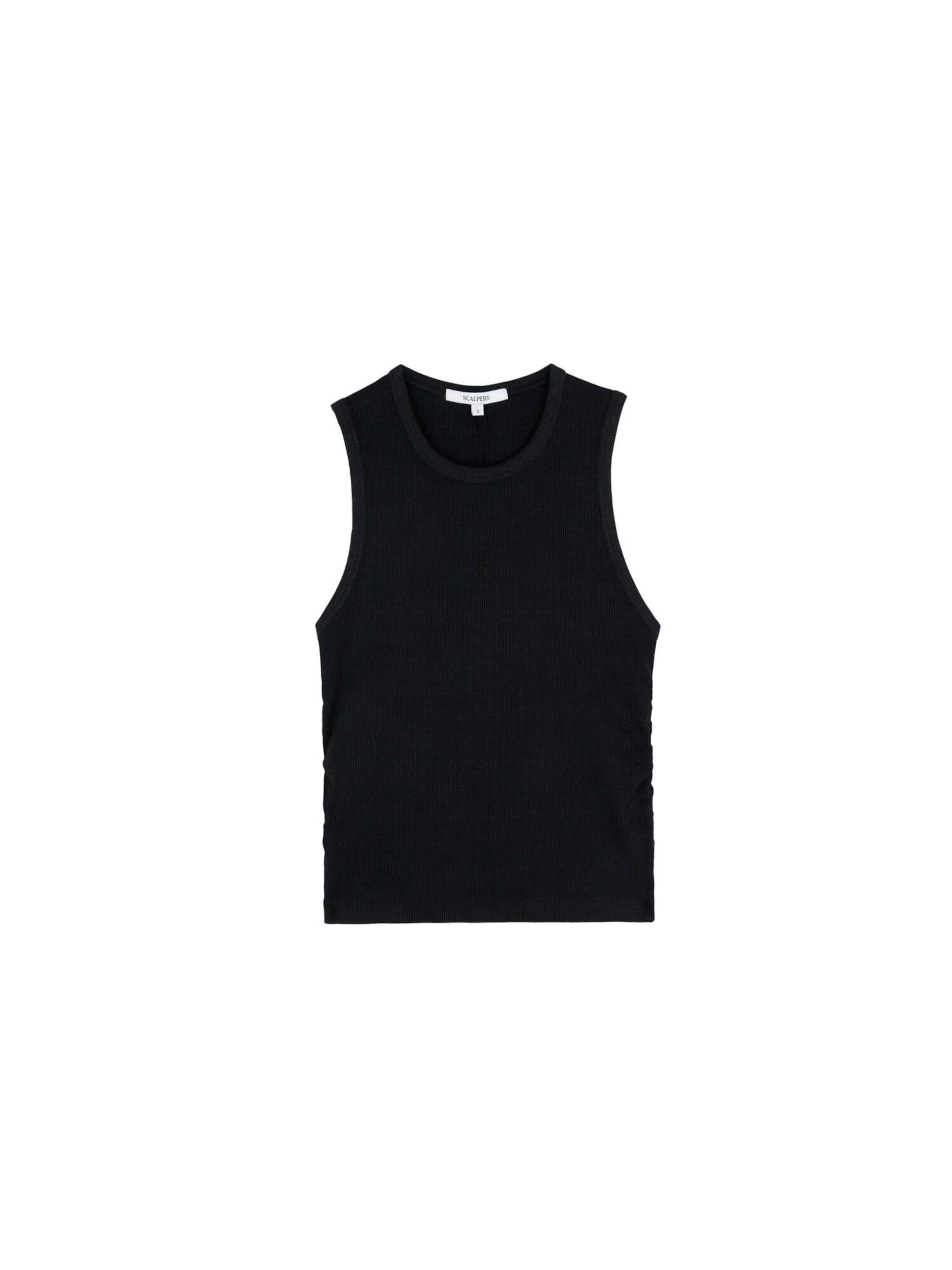 Scalpers Tricot &#x27; &#x27; in Zwart: voorkant