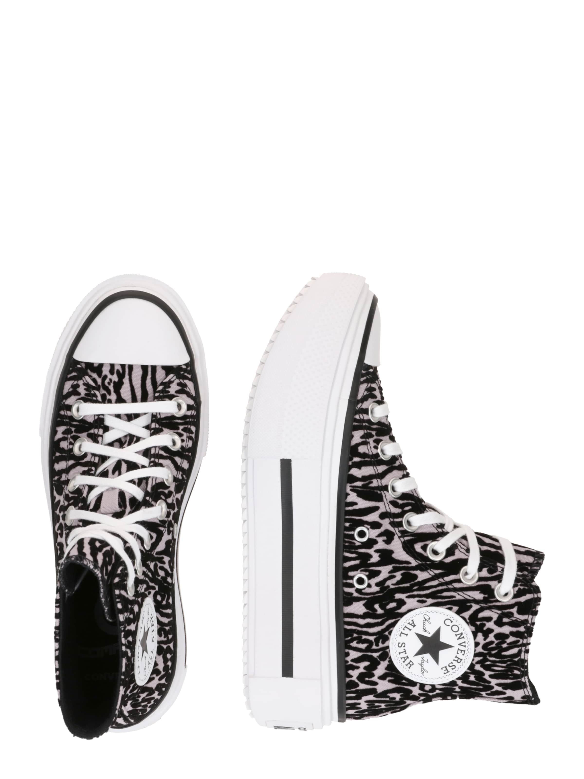 Baskets hautes 'CTAS LIFT DOUBLE STACK' CONVERSE en noir