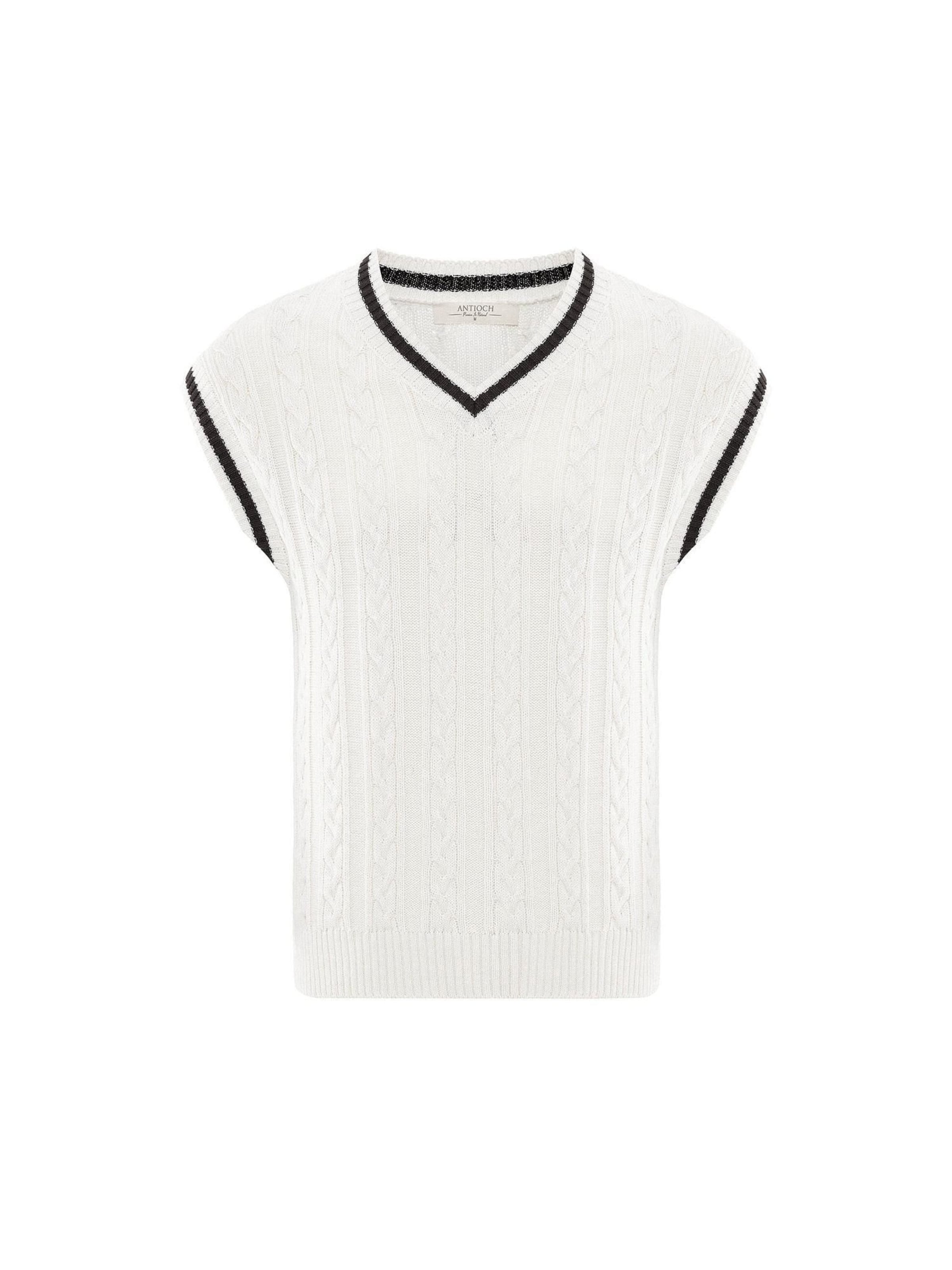 Antioch Πουλόβερ σε λευκό: μπροστά