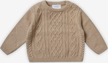 Pull-over Stellou & Friends en beige : devant