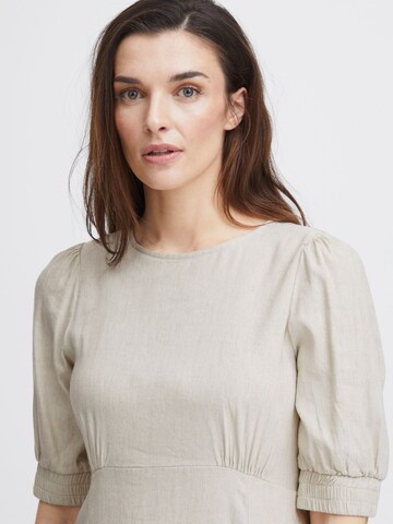 PULZ Jeans Kleid 'Luca' in Beige
