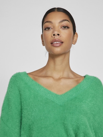 VILA Sweater 'Henny' in Green