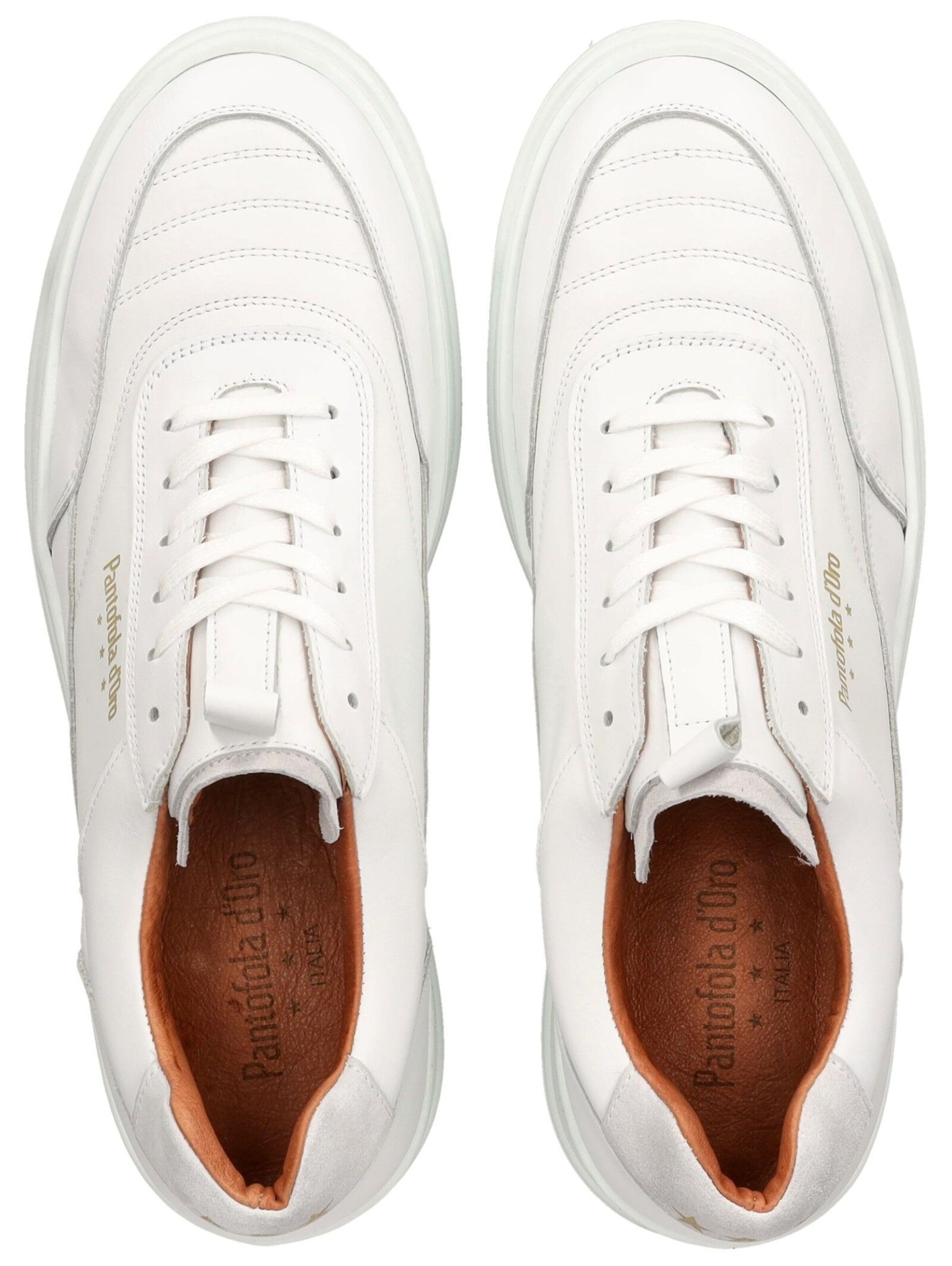 Sneaker bassa 'Sanremo' di PANTOFOLA D'ORO in bianco