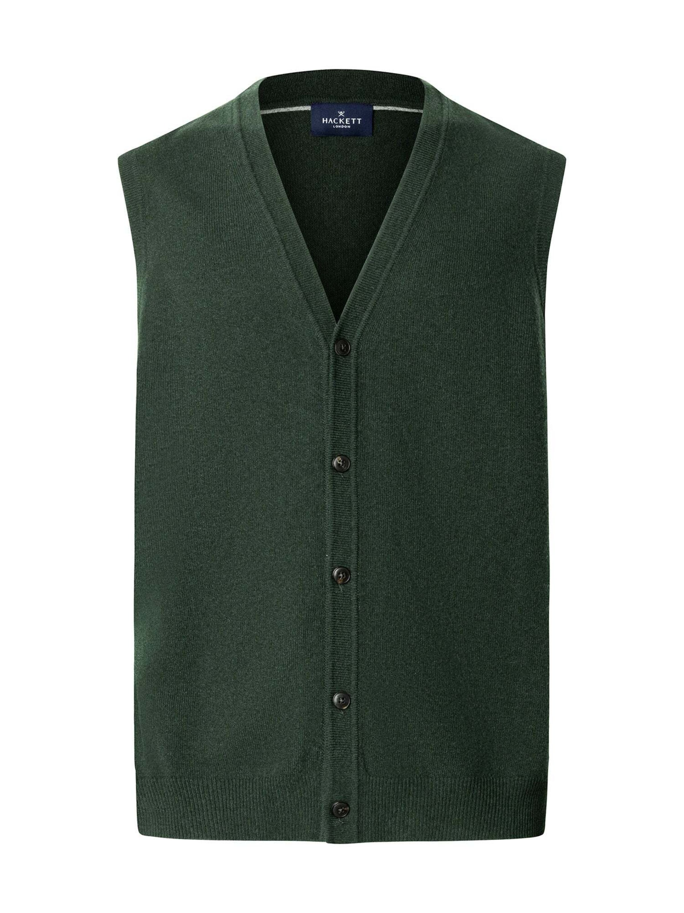 Gilet di Hackett London in verde: frontale