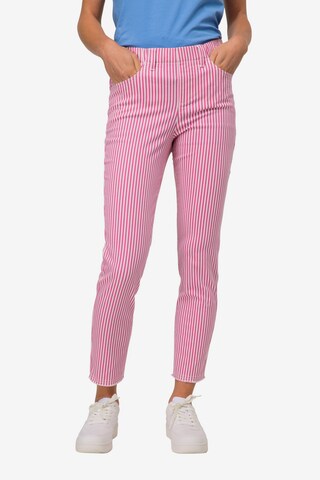 Regular Pantalon LAURASØN en rose : devant