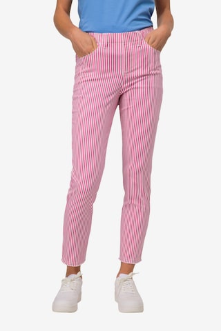 LAURASØN Regular Pants in Pink: front