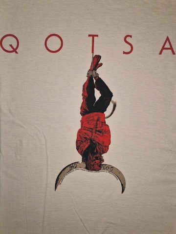 T-Shirt 'Queens Of The Stoneage' Rockshirts en blanc