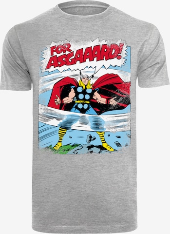 F4NT4STIC Shirt 'Marvel Thor Asgard' in Grau: Vorderseite