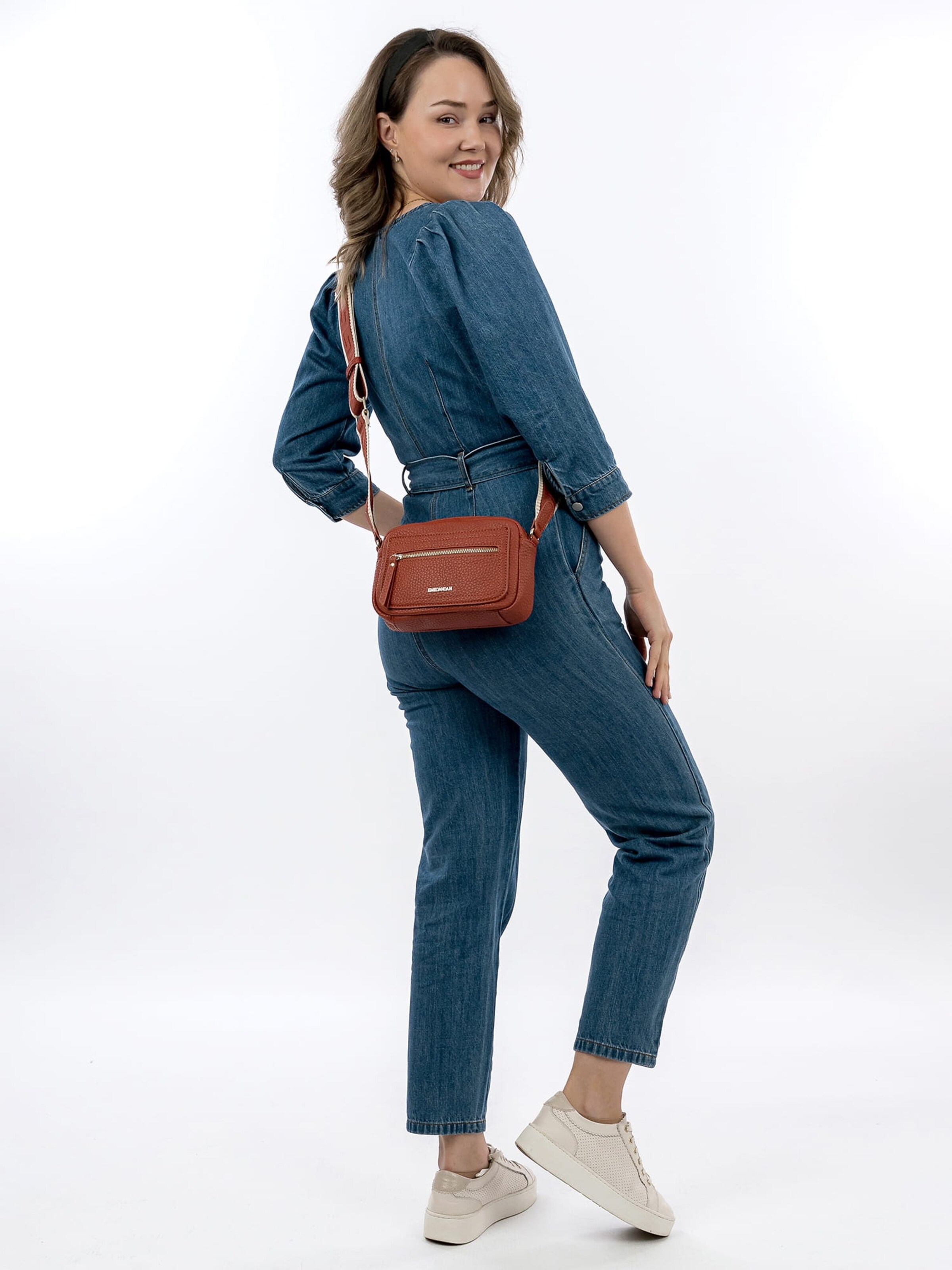 Emily & Noah Skuldertaske 'Heidi ' i rød