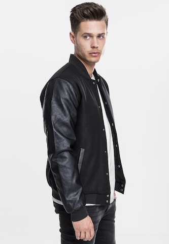 Urban Classics Between-Season Jacket in Black