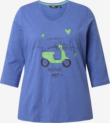 Ulla Popken Shirt in Blue: front