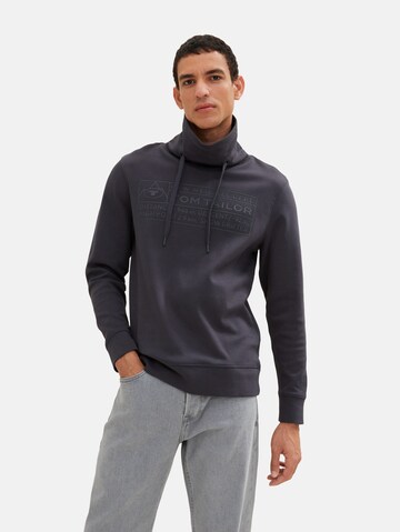 TOM TAILOR Sweatshirt in Blau