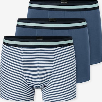 SCHIESSER Trunk ' 95/5 ' in Blau: Vorderseite