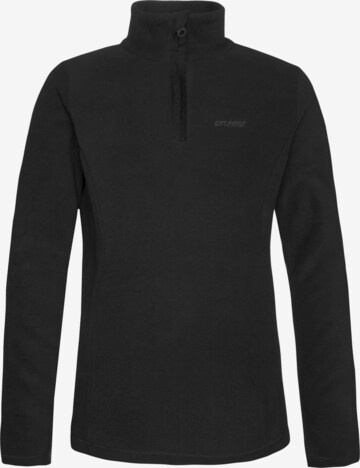 PROTEST Sportsweatshirt 'MUTEY JR' in Schwarz: Vorderseite