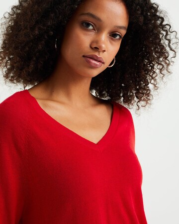 Pull-over WE Fashion en rouge