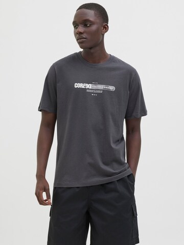 T-Shirt JACK & JONES en gris : devant