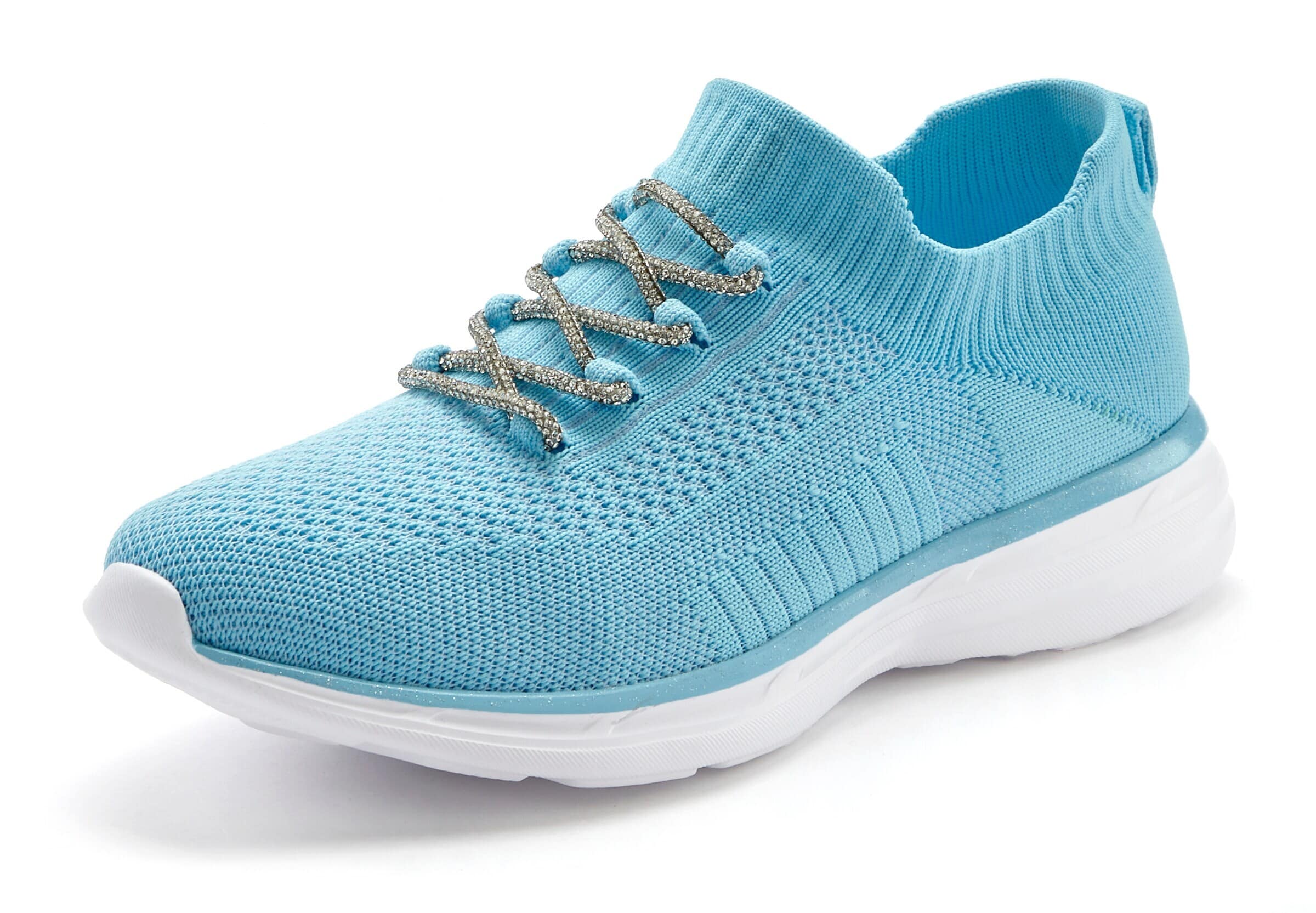 LASCANA Σνίκερ χαμηλό σε μπλε: μπροστά