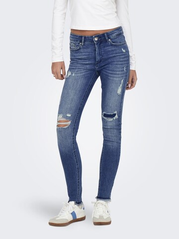 ONLY Skinny Jeans 'ONLBlush' in Blue: front