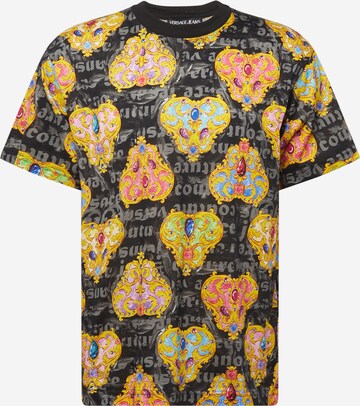 Versace Jeans Couture Shirt in Zwart: voorkant