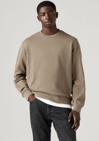 LEVI'S ® - Ajuste regular Sudadera 'ORIGINAL HM' en beige: frente