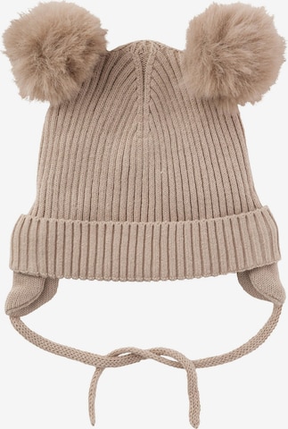 Bonnet NAME IT en beige : devant