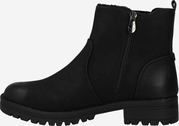 TOM TAILOR Chelsea Boots in Schwarz