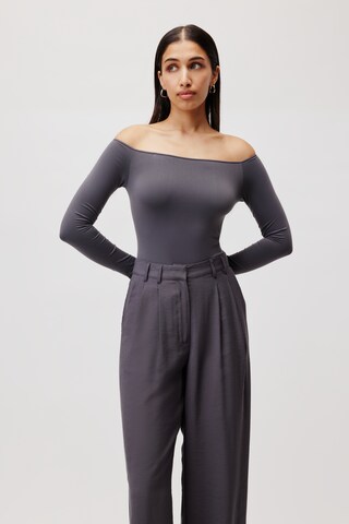 LeGer by Lena Gercke Shirt bodysuit 'Athina' in Grey: front