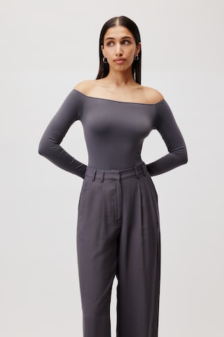 LeGer by Lena Gercke - Body camiseta 'Athina' en gris: frente