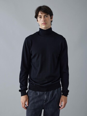 Casual Friday Regular fit Sweater 'Konrad' in Black
