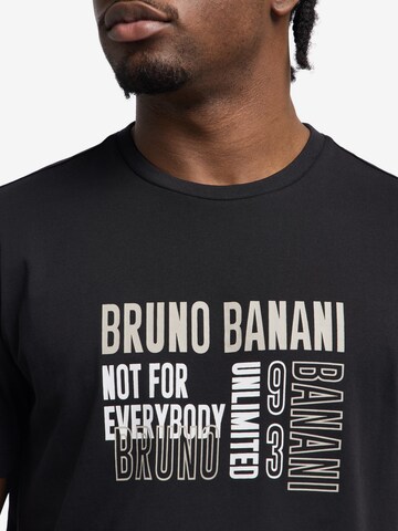 T-Shirt ' CLEMENTS ' BRUNO BANANI en noir