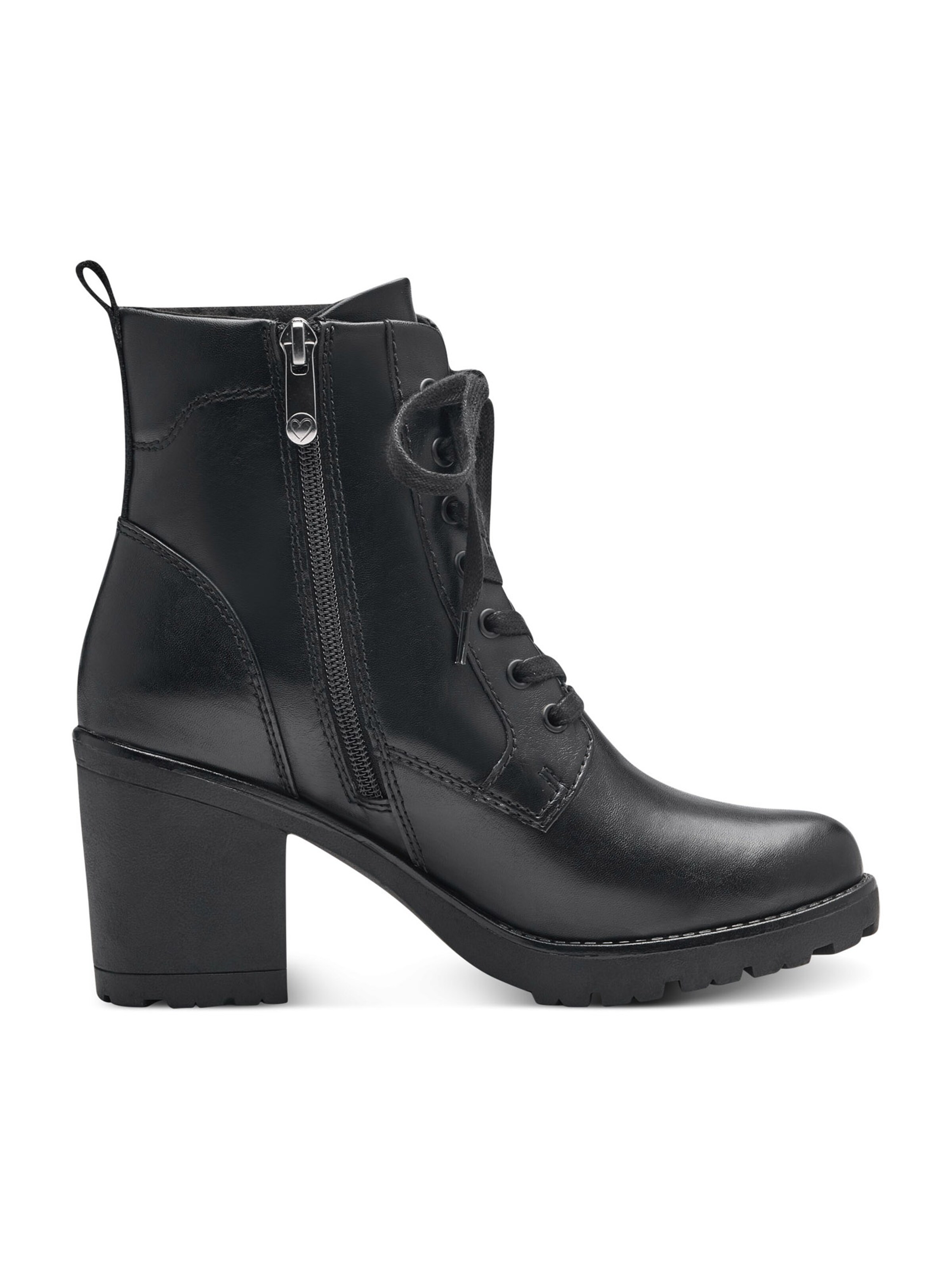 MARCO TOZZI Lace-up bootie in Black
