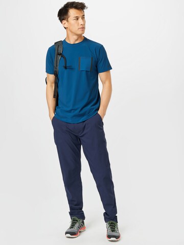 Regular Pantalon outdoor 'Nosilife Santos' CRAGHOPPERS en bleu