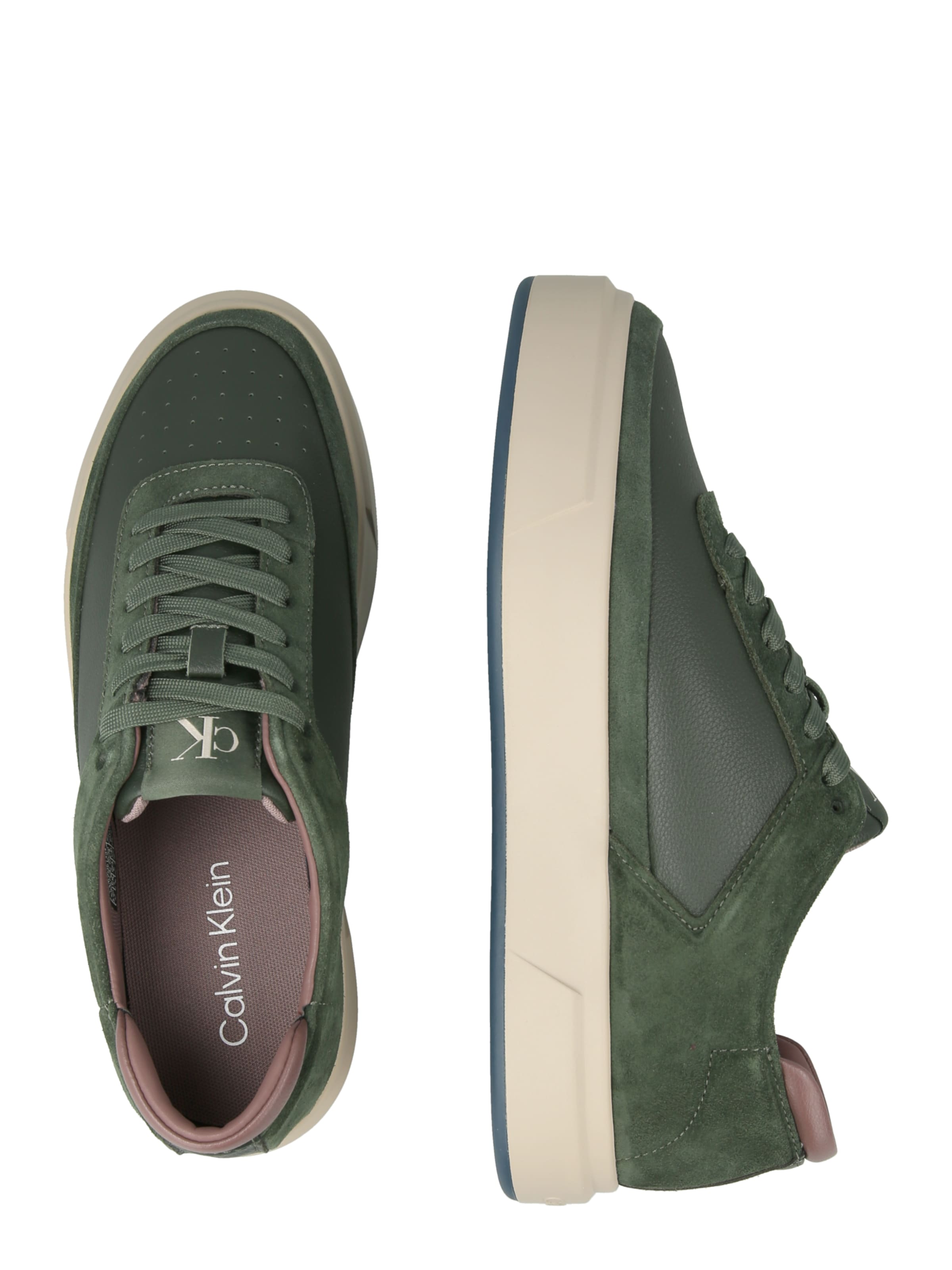 Baskets basses 'Premier' Calvin Klein Jeans en vert
