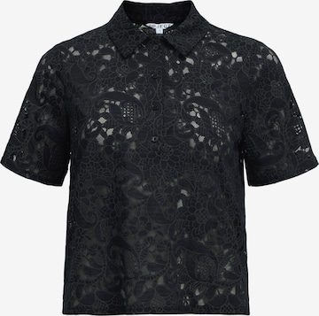 OBJECT Блуза 'OBJBIANCA' в черно: отпред