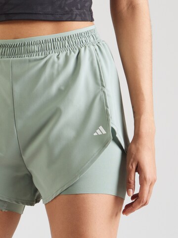 ADIDAS PERFORMANCE Skinny Sports trousers 'Designed For Training' in Green