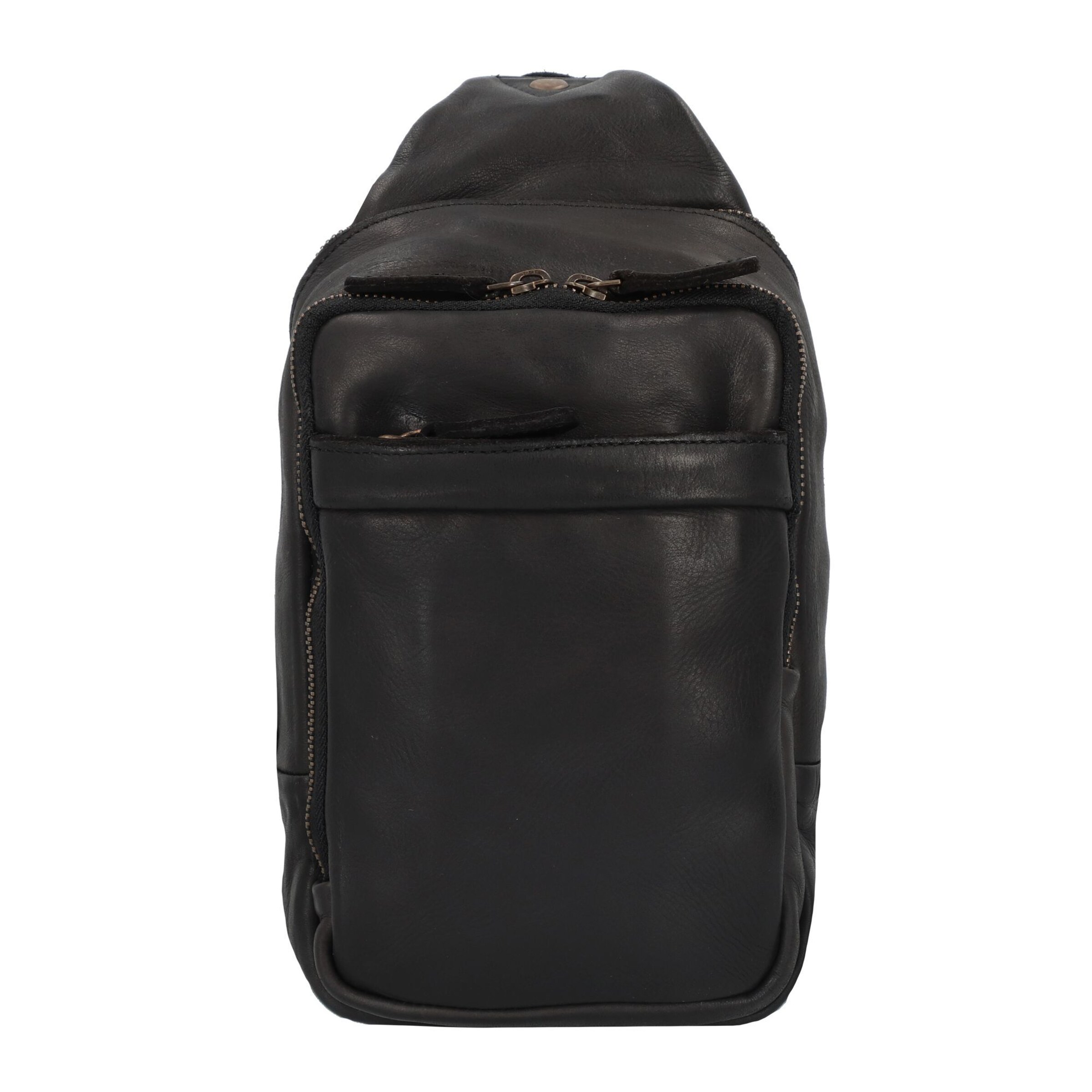 Harbour 2nd Umhängetasche 'Urban Poets' in Schwarz: Vorderseite